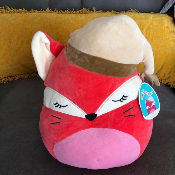Squishmallows Other - Squishmallows™️ FIFI Sleeping Fox16" soft,comfy sleeping away with her nightcap.